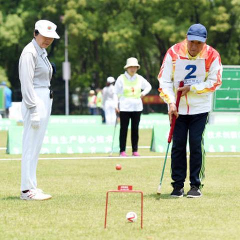 长寿门球杆革新,运动新体验